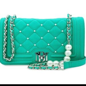 Vegan Leather Crossbody Bag,  Nwt Purse, Handbag, Women's Pearls Unopened 129$